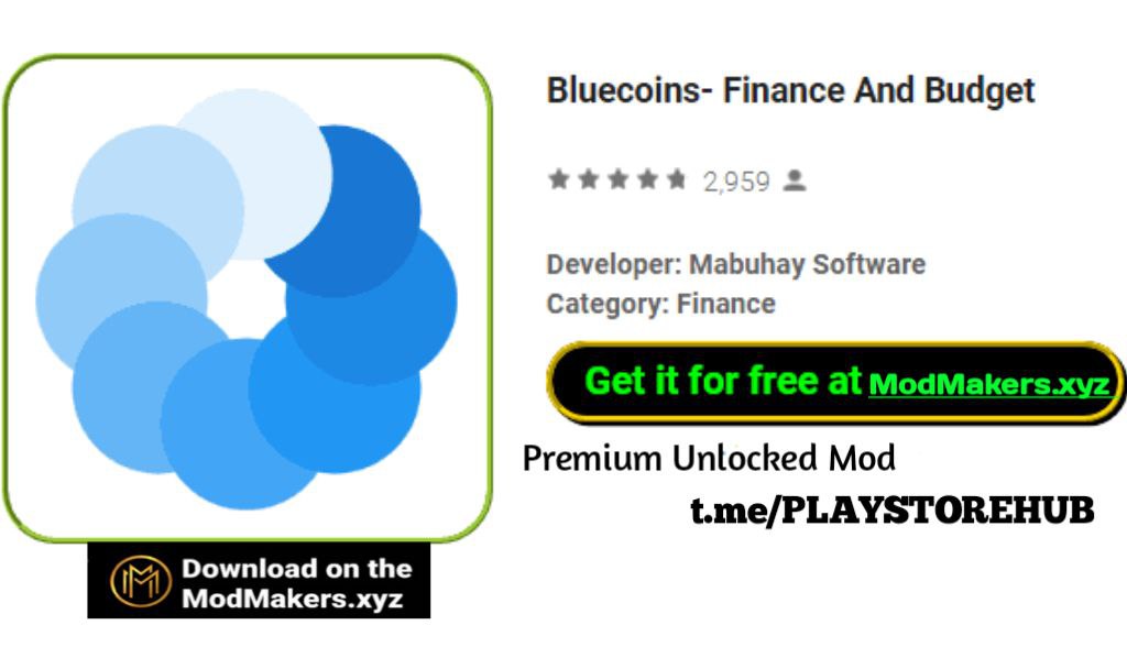 Bluecoins Finance Premium Mod apk - Modmakers.xyz