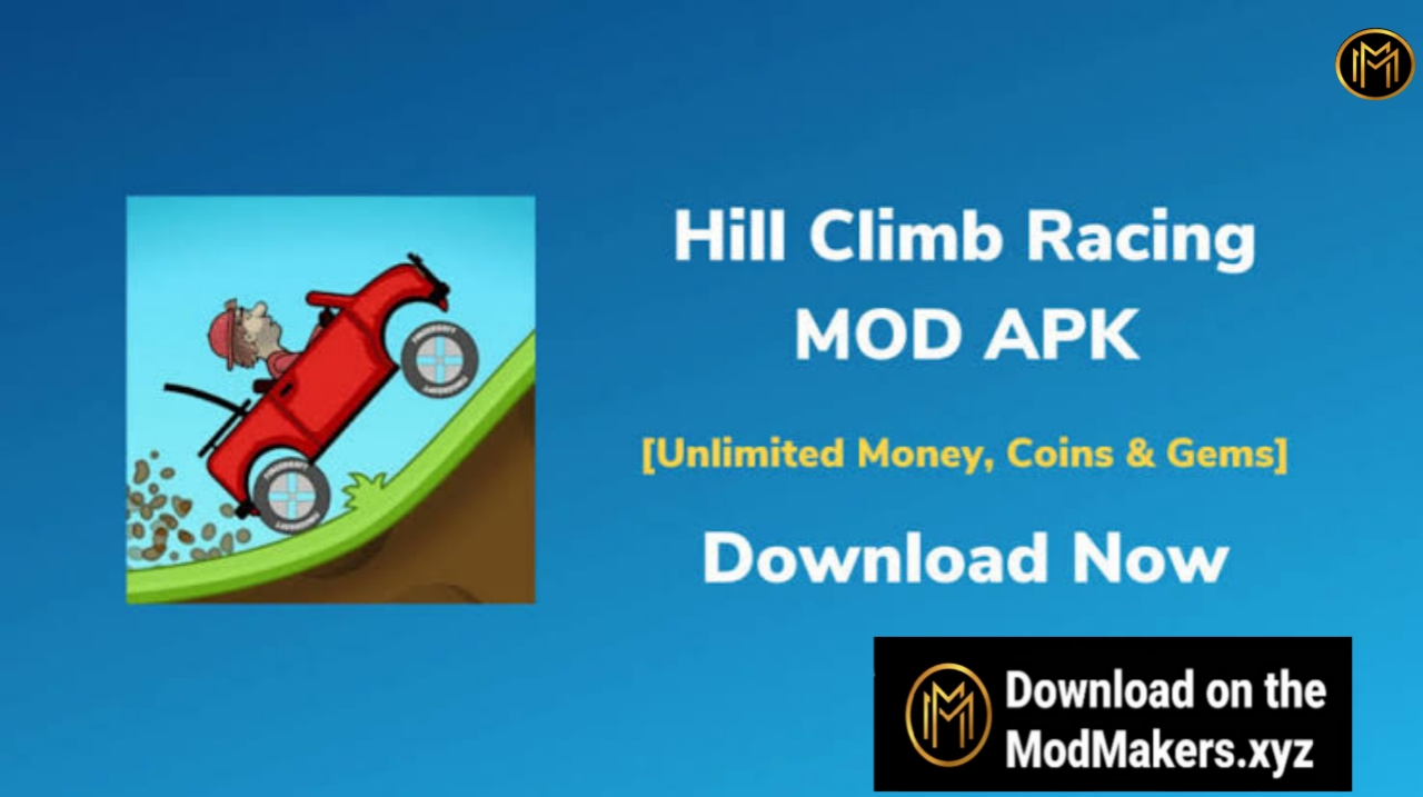Hill climb racing game mod