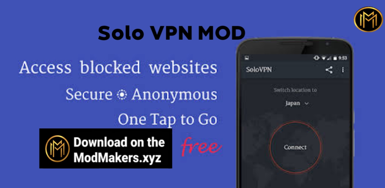 Solo VPN Premium mod apk - Modmakers.xyz