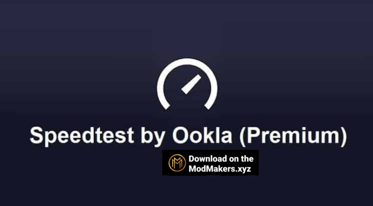 Speedtest by Ookla Premium Mod apk